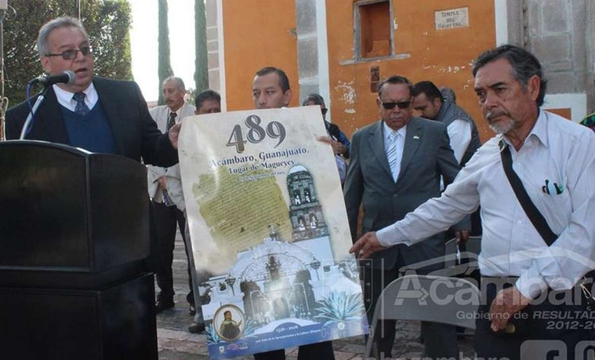 Festejan el 489 aniversario de la fundación de Acámbaro